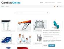 Tablet Screenshot of camillasonline.com